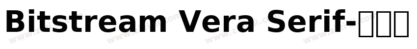 Bitstream Vera Serif字体转换